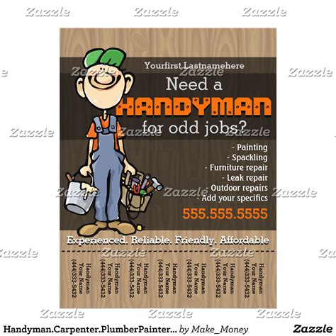 Odd Jobs Flyer Templates