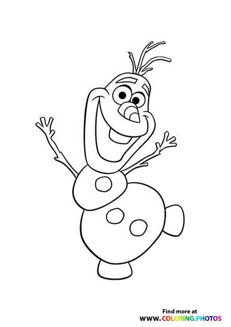 Olaf Coloring Pages Image 8