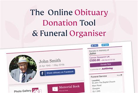 Description of Online Obituary Platform