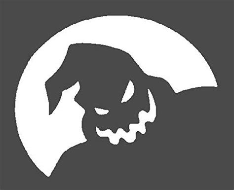 Oogie Boogie Stencils for Glass Surfaces