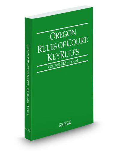 Oregon Court Rules