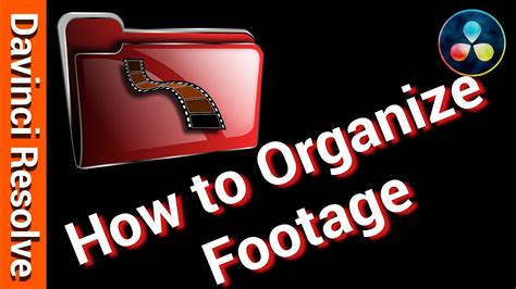 Organizing Footage in Final Cut Pro