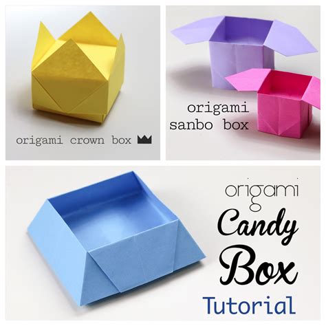 Description of Origami Boxes