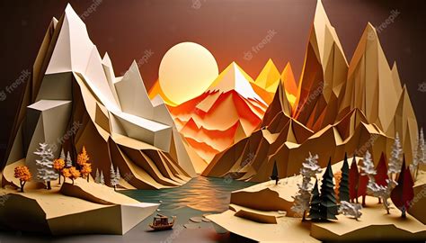 Description of Origami Landscape