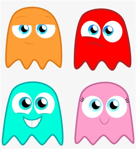 Pac-Man Ghost Characters