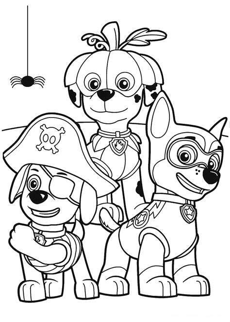 Paw Patrol Coloring Sheets Image 2