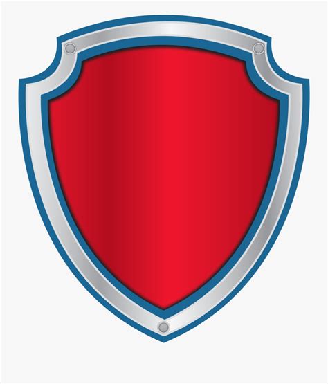 Paw Patrol Shield Template 6