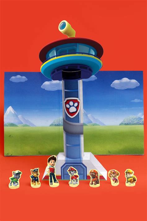 Paw Patrol Tower Print 1