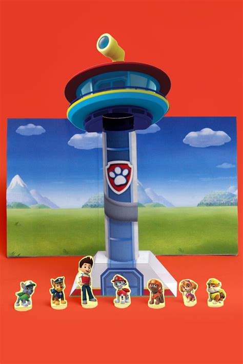 Paw Patrol Tower Print 2