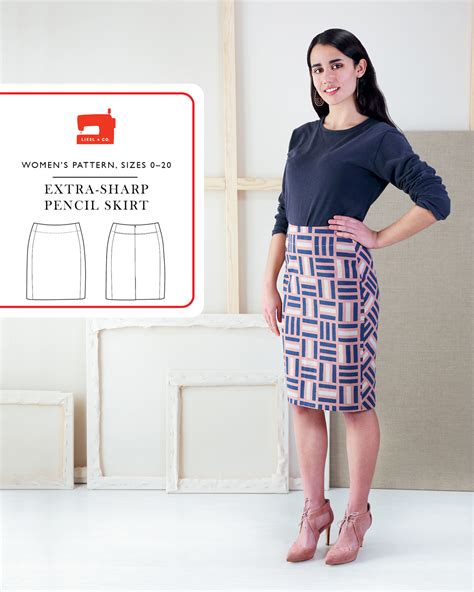 Pencil skirt template