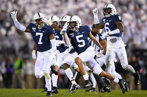 Penn State Football Team in Action