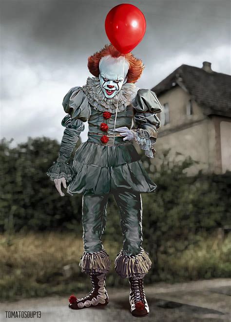 Pennywise as a Horror Clown