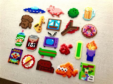 Mixed Media Perler Bead Designs