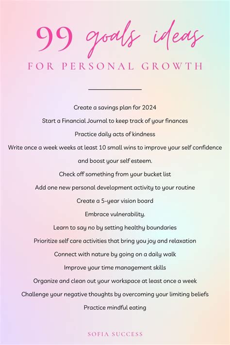 Personal Growth