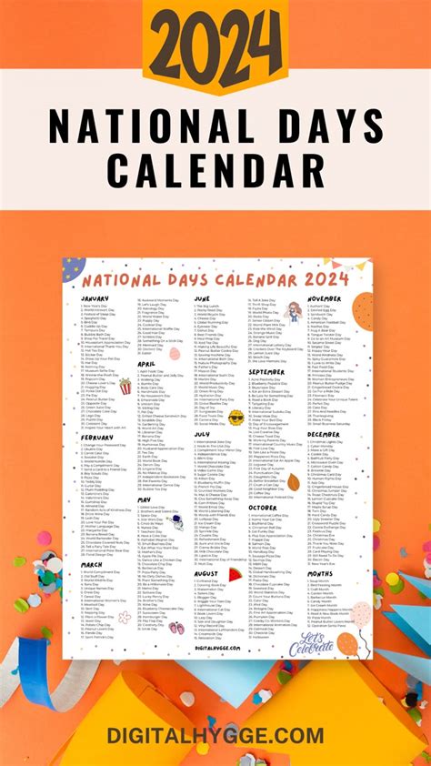 Personalizing National Day Calendar Printable