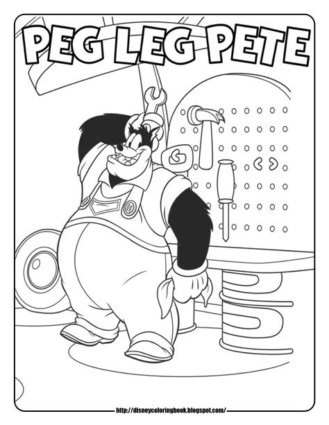 Pete the Cat coloring page 3