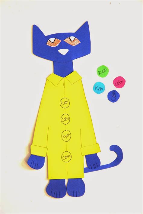 Pete the Cat Craft Printables