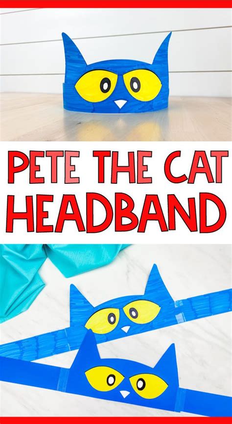 Pete the Cat Headband Templates for Different Occasions