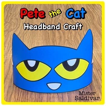 Pete the Cat Hat Template Image 1