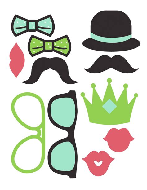 Photo Booth Props Printable