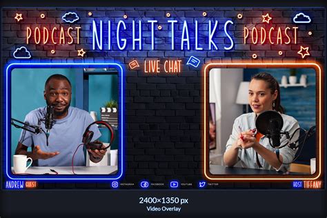 Podcast Overlay Template