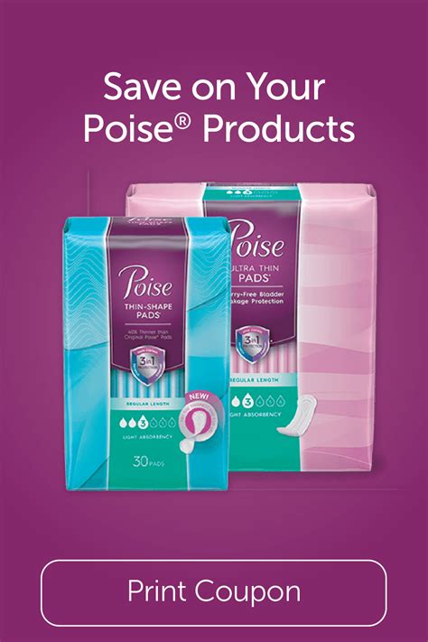 Poise Coupons Image 3