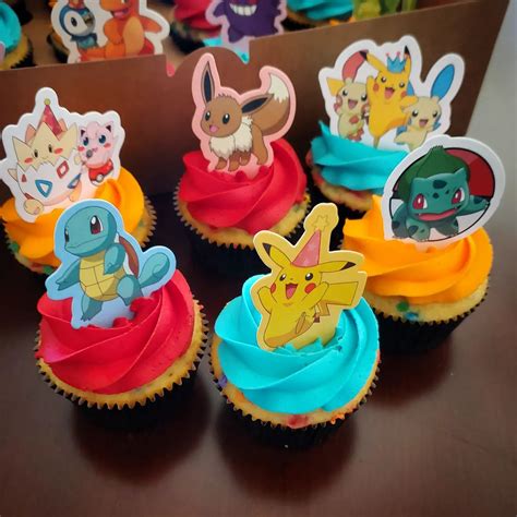 Pokémon Cake And Cupcakes