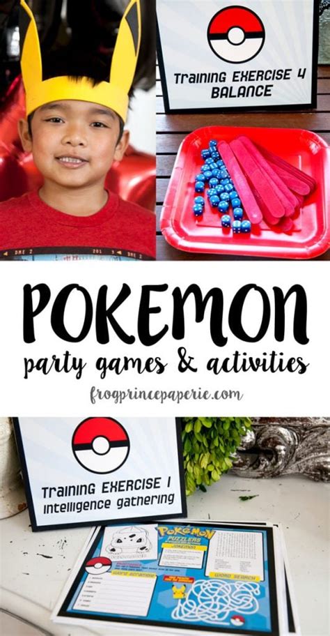 Pokémon Games And Activities