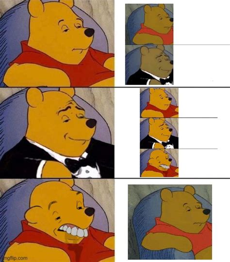 Pooh Meme Template 2