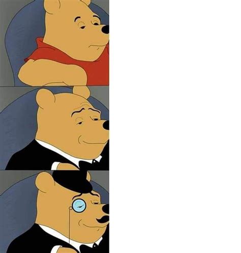 Pooh Meme Template 8