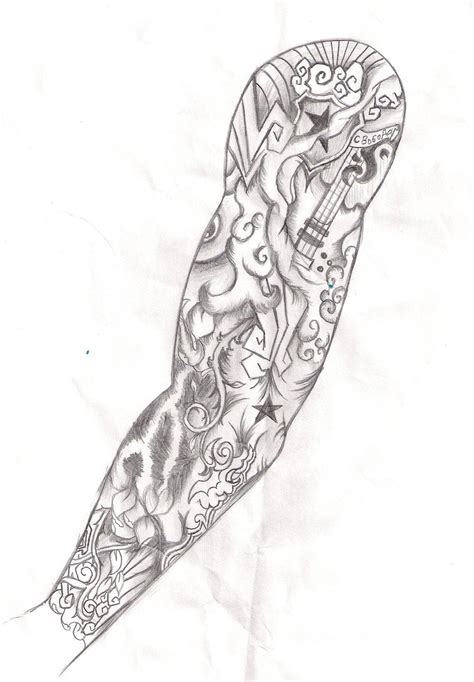 Popular Design Trends for Blank Arm Tattoo Templates