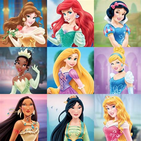 Popular Princess Characters