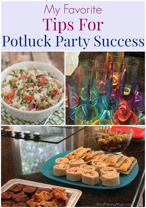 Description of Potluck Organization Strategies