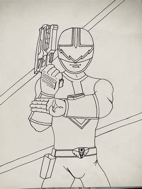 Power Rangers Time Force Coloring Pages