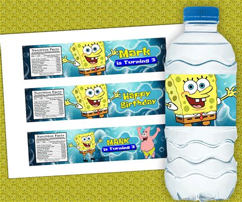 Practical Uses for SpongeBob Labels