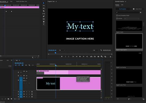 Premiere Pro Text Box Example 5