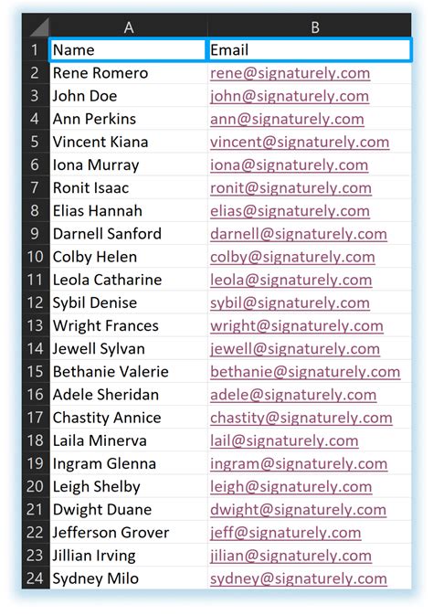 Preparing Your CSV File