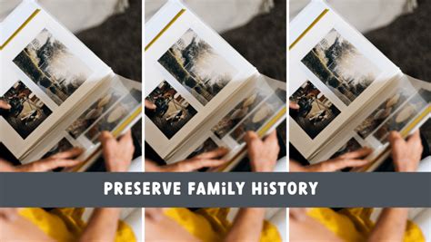 Preserving Family History