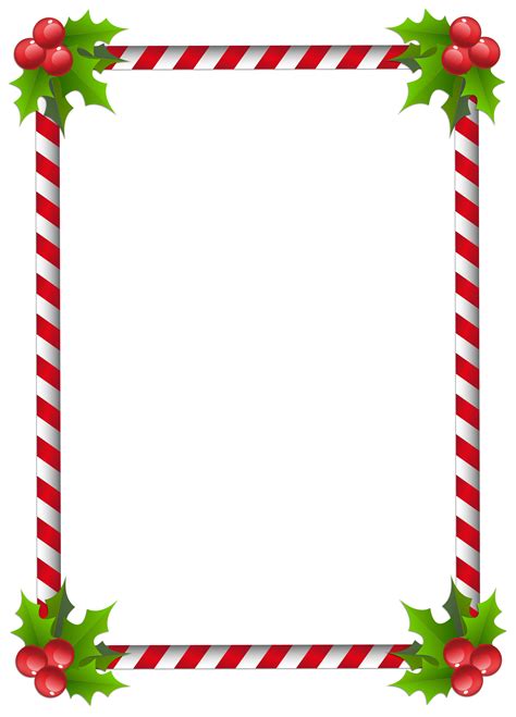 Printable Christmas Border Designs