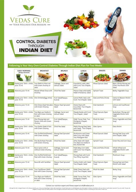 Description of Printable Food Chart