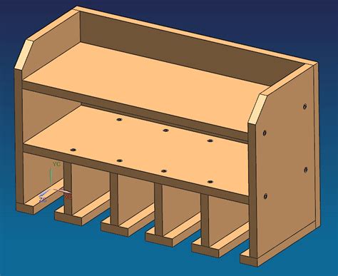 Printable Power Drill Storage Plans