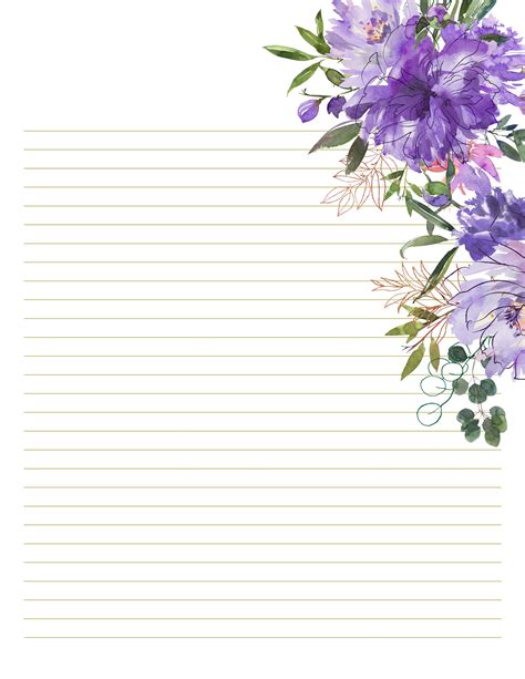 Printable Stationary Paper Designs