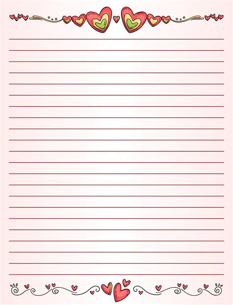 Printable Stationary Paper Designs For Greetings Cards