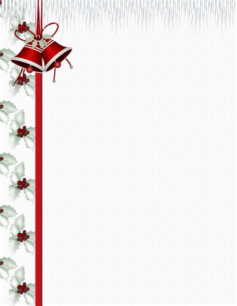 Printable Stationary Paper Designs For Holidays