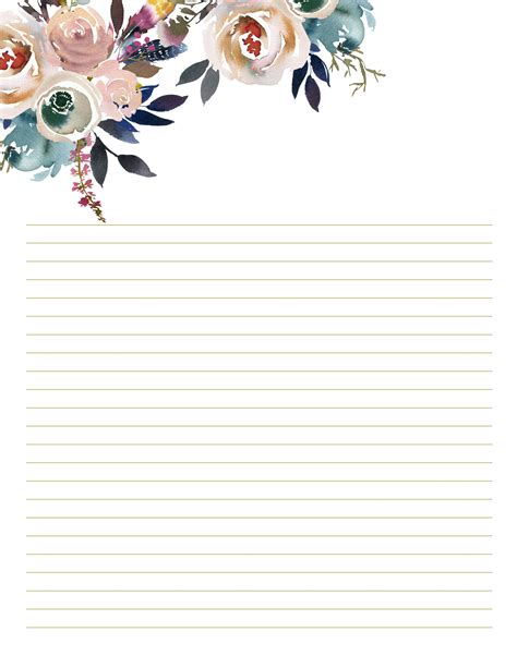 Printable Stationary Paper Designs For Invoices