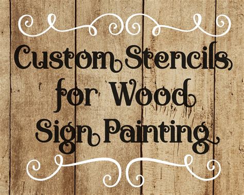 Printable Stencils For Signs