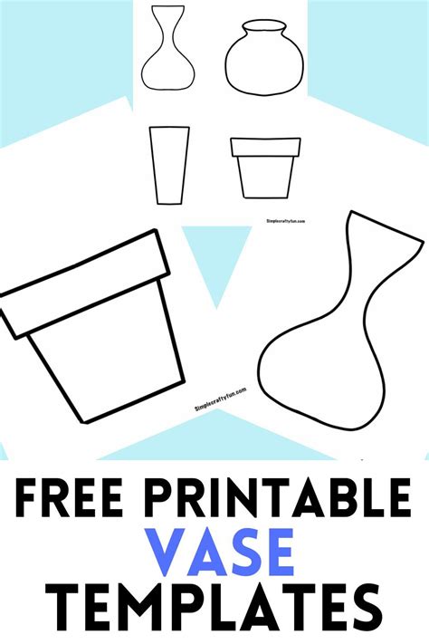 Printable Vase Templates For Easter