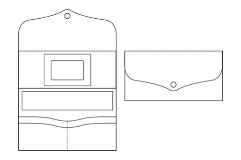 Printable Wallet Templates for Women