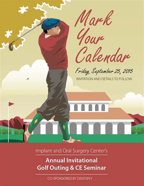 Professional Golf Invitation