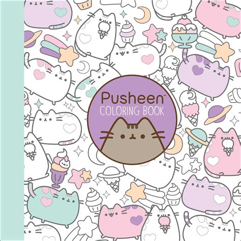 Pusheen coloring books and pages